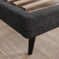 Modern Curved Upholstered Bed Frame 38 Modern Curved Upholstered Bed Frame -Online Furniture Store 30826683 alt03