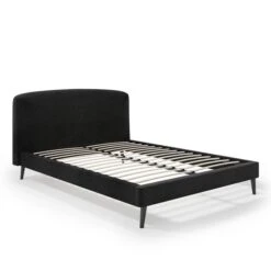 Modern Curved Upholstered Bed Frame 29 Modern Curved Upholstered Bed Frame -Online Furniture Store 30826684 alt01
