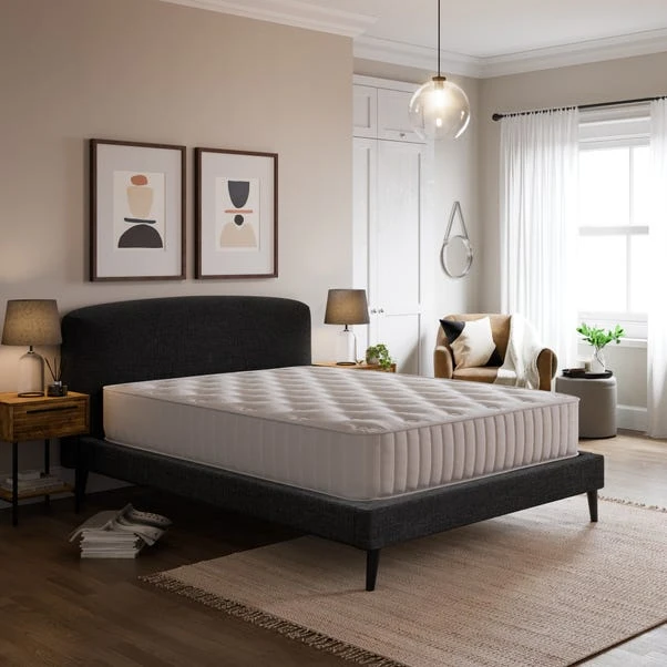 Modern Curved Upholstered Bed Frame 11 Modern Curved Upholstered Bed Frame - Image 9