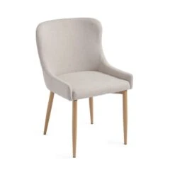 Montreal Set Of 2 Dining Chairs, Natural Fabric 14 Montreal Set Of 2 Dining Chairs, Natural Fabric -Online Furniture Store 30828590 alt04