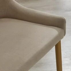 Montreal Set Of 2 Dining Chairs, Mink Velvet -Online Furniture Store 30828611 alt02