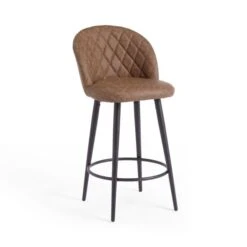 Astrid Bar Stool, Faux Leather 41 Astrid Bar Stool, Faux Leather -Online Furniture Store 30829682 alt06