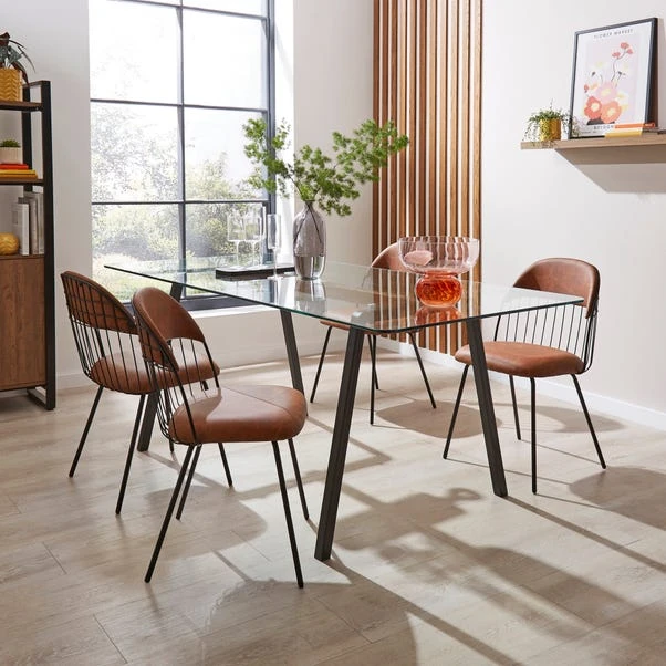 Marcela Set Of 2 Chairs, Faux Leather 13 Marcela Set Of 2 Chairs, Faux Leather - Image 11