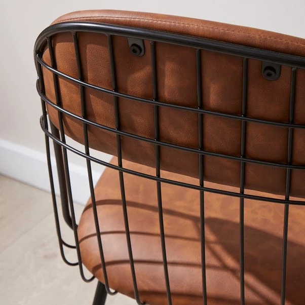 Marcela Set Of 2 Chairs, Faux Leather 15 Marcela Set Of 2 Chairs, Faux Leather - Image 13