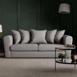 Blake Soft Texture Fabric 3 Seater Sofa -Online Furniture Store 30830635