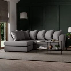 Blake Soft Texture Fabric Corner Sofa -Online Furniture Store 30830637 alt01