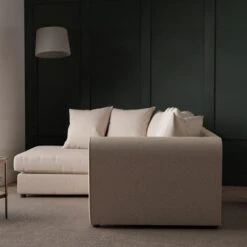 Blake Soft Texture Fabric Corner Sofa -Online Furniture Store 30830641 alt02