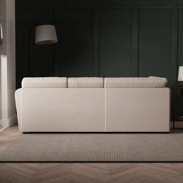 Blake Soft Texture Fabric 3 Seater Corner Sofa 6 Blake Soft Texture Fabric 3 Seater Corner Sofa - Image 4