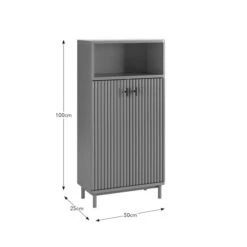 Elsie Tall Bathroom Cabinet 39 Elsie Tall Bathroom Cabinet -Online Furniture Store 30831347 alt09