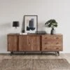 Fulton Extra Wide Sideboard, Pine 1 Fulton Extra Wide Sideboard, Pine -Online Furniture Store 30831861