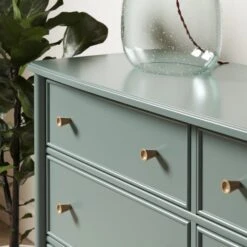 Remi Wide 6 Drawer Chest, Lilypad Green -Online Furniture Store 30832366 alt02