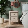 Remi 2 Drawer Bedside Table -Online Furniture Store 30832380