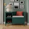 Lynton Storage Unit & Seat, Green 1 Lynton Storage Unit & Seat, Green -Online Furniture Store 30835260