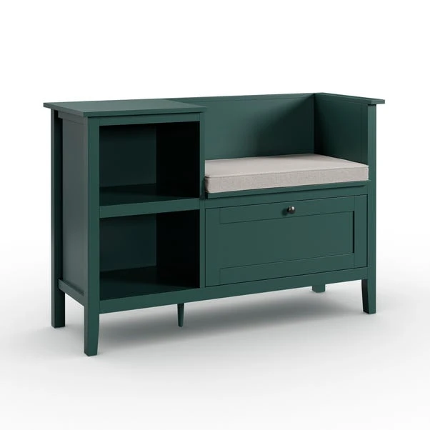 Lynton Storage Unit & Seat, Green 8 Lynton Storage Unit & Seat, Green - Image 6