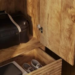 Bryant Double Wardrobe, Mango Wood Effect -Online Furniture Store 30836569 alt02