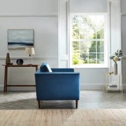 Anton Opulent Velvet 3 Seater Sofa -Online Furniture Store 30839351 alt02