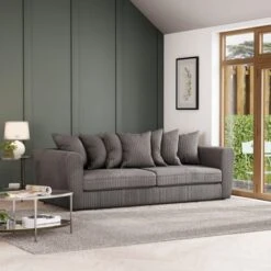 Blake Curved Arm Scatter Back Jumbo Cord 4 Seater Sofa 33 Blake Curved Arm Scatter Back Jumbo Cord 4 Seater Sofa -Online Furniture Store 30842438 alt01