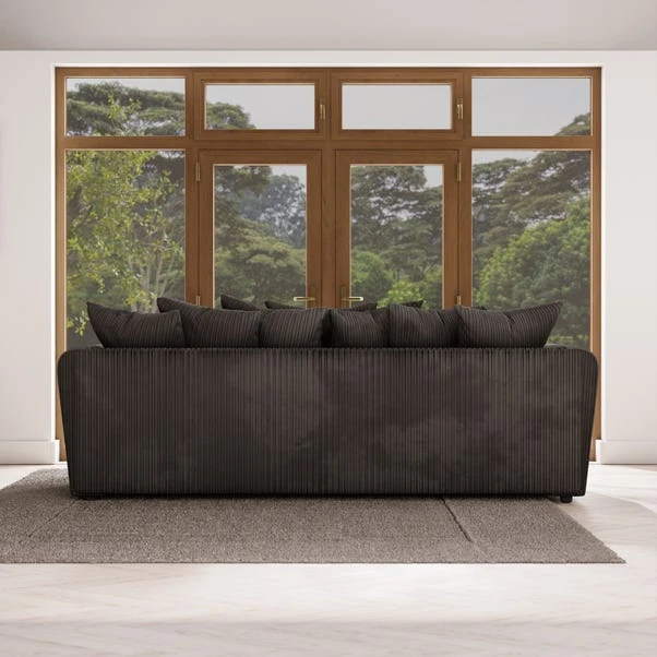 Blake Curved Arm Scatter Back Jumbo Cord 4 Seater Sofa 16 Blake Curved Arm Scatter Back Jumbo Cord 4 Seater Sofa - Image 14