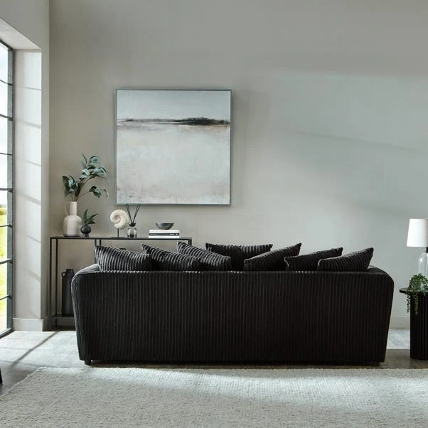 Blake Curved Arm Scatter Back Jumbo Cord 4 Seater Sofa 6 Blake Curved Arm Scatter Back Jumbo Cord 4 Seater Sofa - Image 4