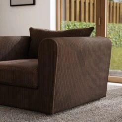 Blake Curved Arm Jumbo Cord Snuggle Chair -Online Furniture Store 30842463 alt05