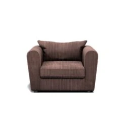 Blake Curved Arm Jumbo Cord Snuggle Chair -Online Furniture Store 30842464 alt07