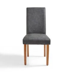 Hugo Set Of 2 Dining Chairs, Distressed Faux Leather -Online Furniture Store 30842640 alt05