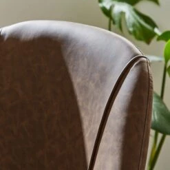 Set Of 2 Luna Dining Chairs, Faux Leather -Online Furniture Store 30842644 alt02