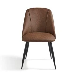 Set Of 2 Luna Dining Chairs, Faux Leather -Online Furniture Store 30842644 alt05