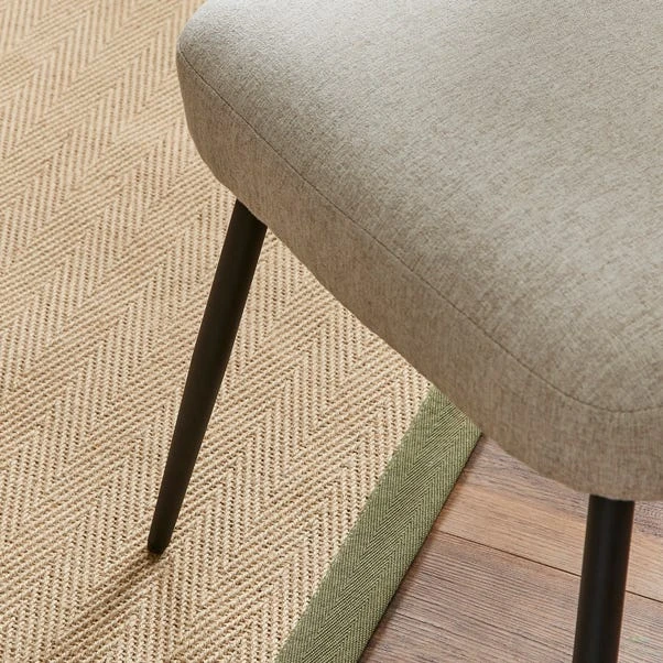 Taylor Dining Chair, Natural Fabric 6 Taylor Dining Chair, Natural Fabric - Image 4