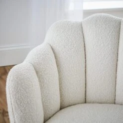 Vivian Dining Chair, Ivory Boucle -Online Furniture Store 30842653 alt02