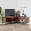 Fulton Open Corner TV Unit Pine For TVs Up To 55" 2 Fulton Open Corner TV Unit Pine For TVs Up To 55" -Online Furniture Store 30843910