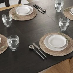 Hudson 2-4 Seater Square Extendable Dining Table, Oak -Online Furniture Store 30843939 alt02