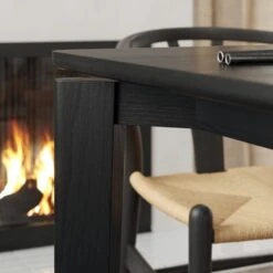 Hudson 2-4 Seater Square Extendable Dining Table, Oak -Online Furniture Store 30843939 alt04