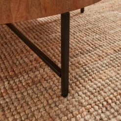 Jaya Round Storage Coffee Table, Mango Wood -Online Furniture Store 30844421 alt04