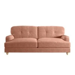 Martha Vintage Velvet 3 Seater Sofa -Online Furniture Store 30845269 alt01