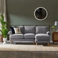 Jolene Soft Texture Corner Chaise Sofa -Online Furniture Store 30846890