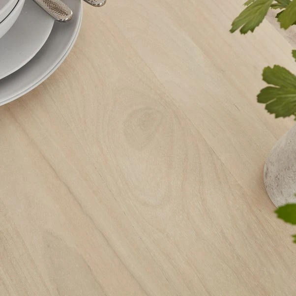 Laila 2-4 Seater Square Extendable Dining Table, Mango Wood 7 Laila 2-4 Seater Square Extendable Dining Table, Mango Wood - Image 5