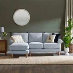 Jolene Soft Texture Corner Chaise Sofa -Online Furniture Store 30847021