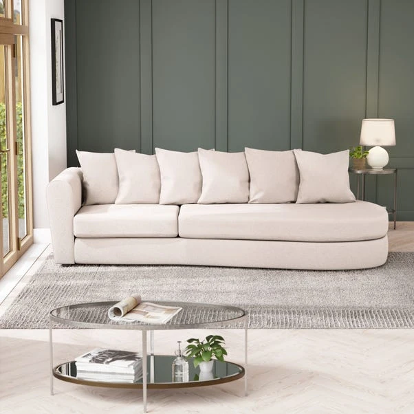 Blake Curved Arm Scatter Back Soft Texture Corner Chaise 13 Blake Curved Arm Scatter Back Soft Texture Corner Chaise - Image 11