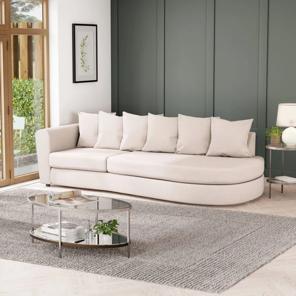 Blake Curved Arm Scatter Back Soft Texture Corner Chaise 14 Blake Curved Arm Scatter Back Soft Texture Corner Chaise - Image 12