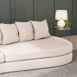 Blake Curved Arm Scatter Back Soft Texture Corner Chaise 36 Blake Curved Arm Scatter Back Soft Texture Corner Chaise -Online Furniture Store 30847970 alt04