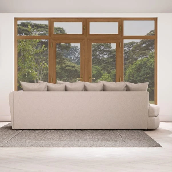 Blake Curved Arm Scatter Back Soft Texture Corner Chaise 6 Blake Curved Arm Scatter Back Soft Texture Corner Chaise - Image 4