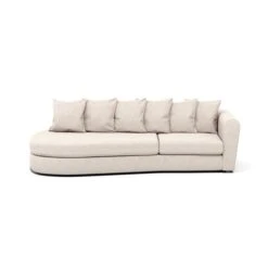 Blake Curved Arm Scatter Back Soft Texture Corner Chaise 29 Blake Curved Arm Scatter Back Soft Texture Corner Chaise -Online Furniture Store 30848311 alt07