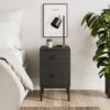 Fulton 2 Drawer Slim Bedside Table 2 Fulton 2 Drawer Slim Bedside Table -Online Furniture Store 30848997