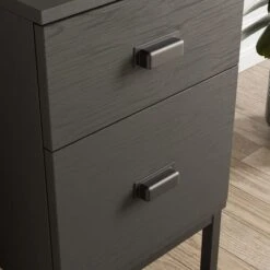 Fulton 2 Drawer Slim Bedside Table -Online Furniture Store 30848997 alt04