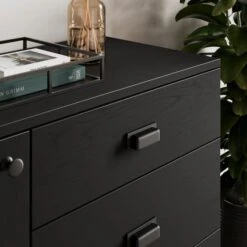 Fulton Small Sideboard, Black Oak -Online Furniture Store 30849004 alt03