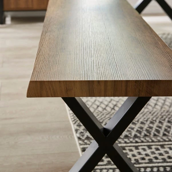 Ezra Large 8 Seater Dining Bench Set, 220cm 6 Ezra Large 8 Seater Dining Bench Set, 220cm - Image 4