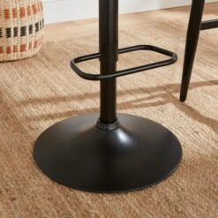 Jonas Adjustable Height Bar Stool, Ivory Boucle -Online Furniture Store 30851446 alt03