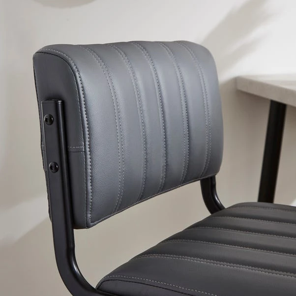 Rhys Height Adjustable Bar Stool, PU 14 Rhys Height Adjustable Bar Stool, PU - Image 12