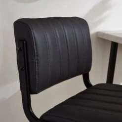 Rhys Height Adjustable Bar Stool, PU 24 Rhys Height Adjustable Bar Stool, PU -Online Furniture Store 30851819 alt01